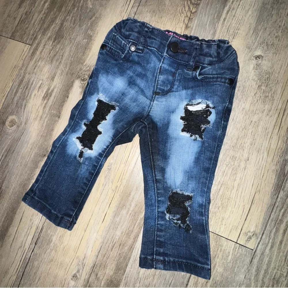 The Children's Place Blue Distressed Jeans